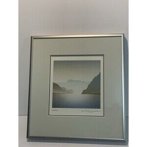 SIGNED Narrows Framed Serigraphy Art Print by Peter Markgraf  Canadian Artist